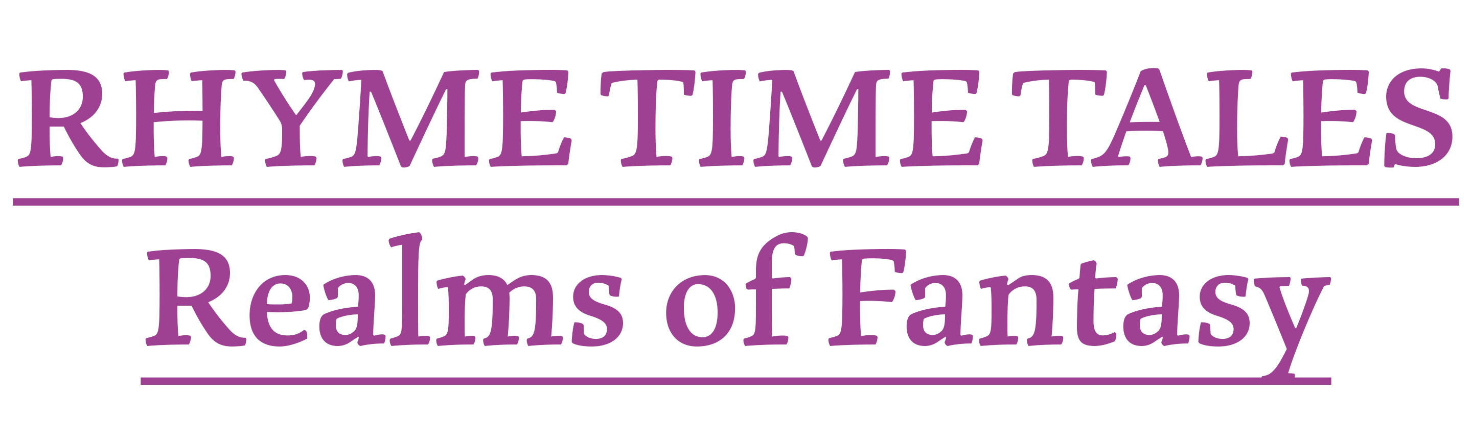 RHYME TIME TALES Realms of Fantasy